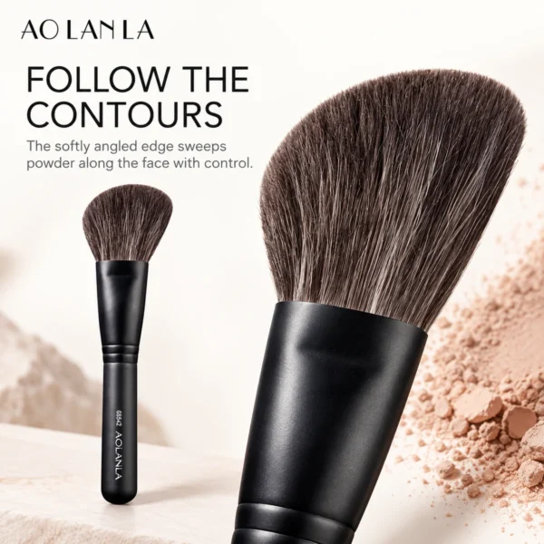 AOLANLA Angled Powder Brush G5542