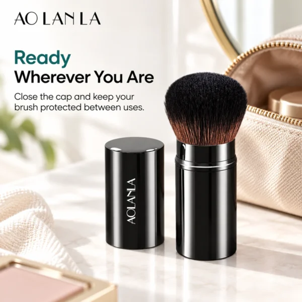 Retractable Powder Brush