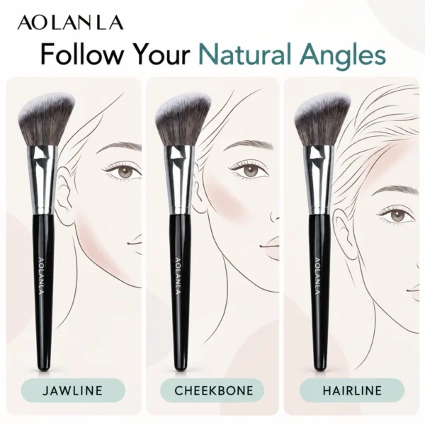49 Angled Contour Brush