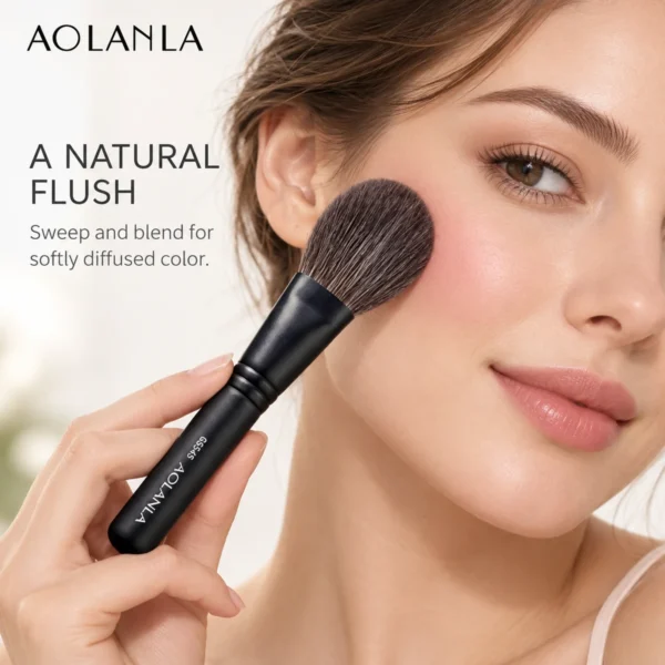 AOLANLA Round Blush Brush G5545