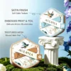 AOLANLA Floral Garden 4-Piece Makeup Puff Set with 2 Storage Cases
