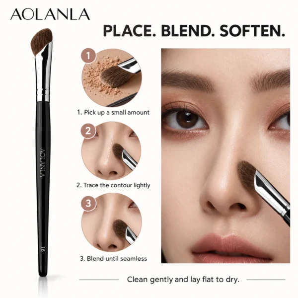 16 Sickle Nose Shadow Brush