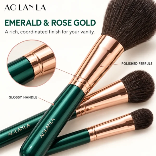 Emerald 10-Piece Brush Set