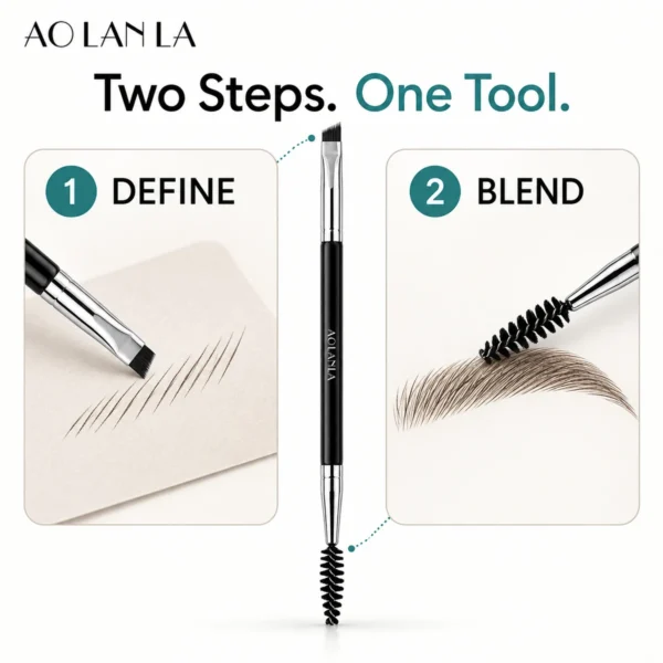 20 Dual-Ended Brow Brush