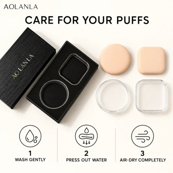 Marshmallow Triangle Puff Duo