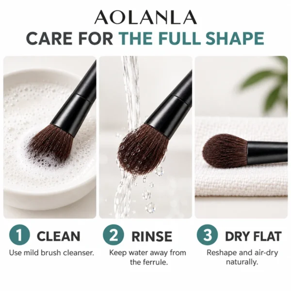AOLANLA Sensitive Blend Eye Brush B021