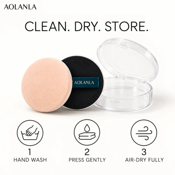 Velvet Setting Powder Puff