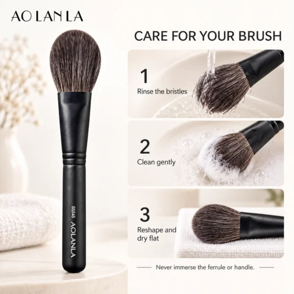 AOLANLA Round Blush Brush G5545