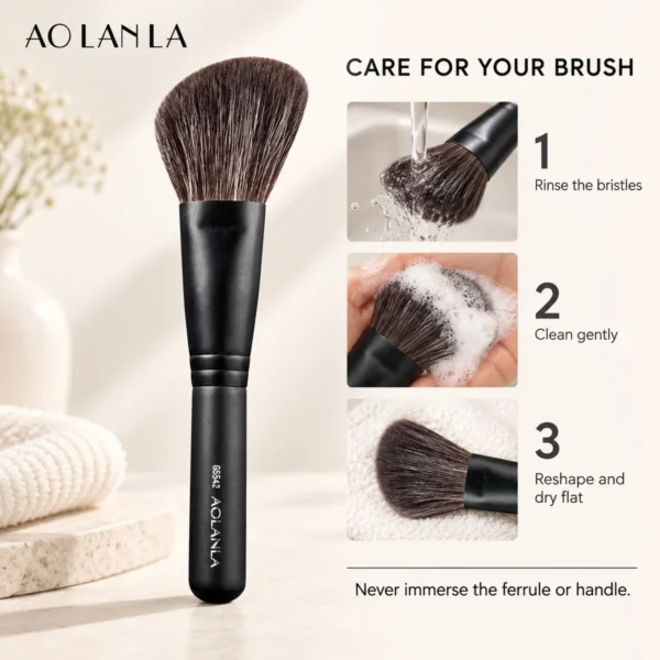 AOLANLA Angled Powder Brush G5542