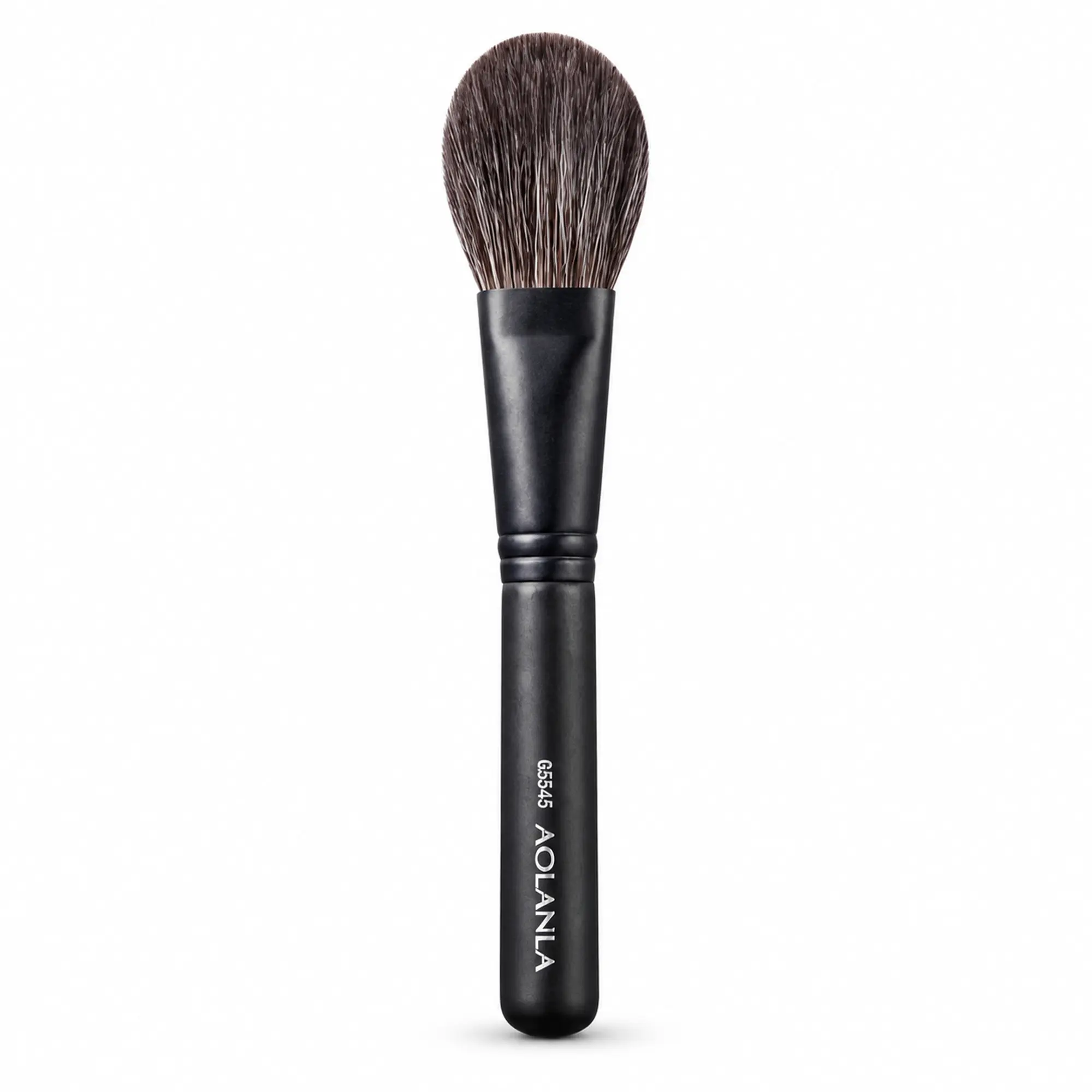 AOLANLA G5545 Round Blush Brush on a pure white background