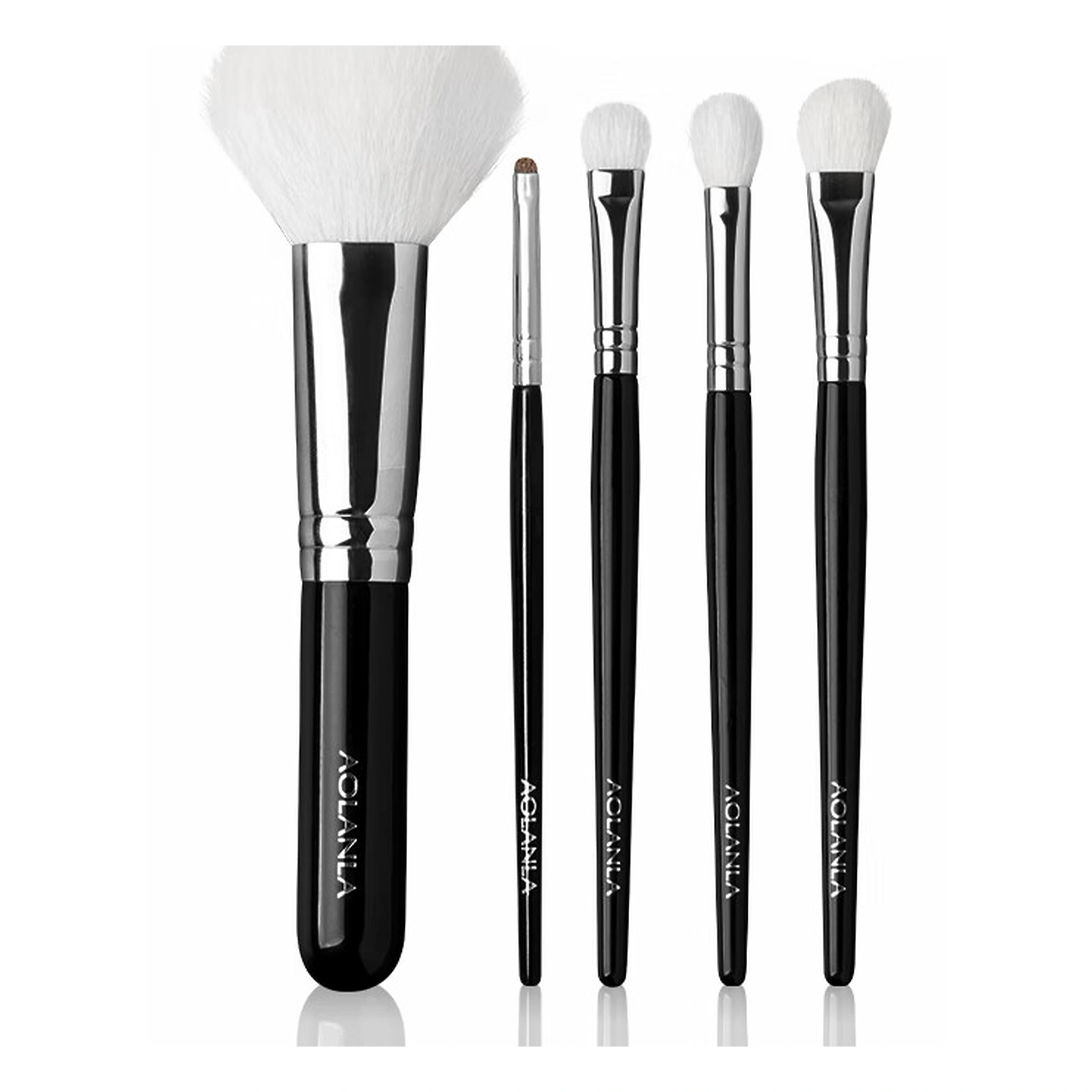 White Feather 5-piece essential brush set