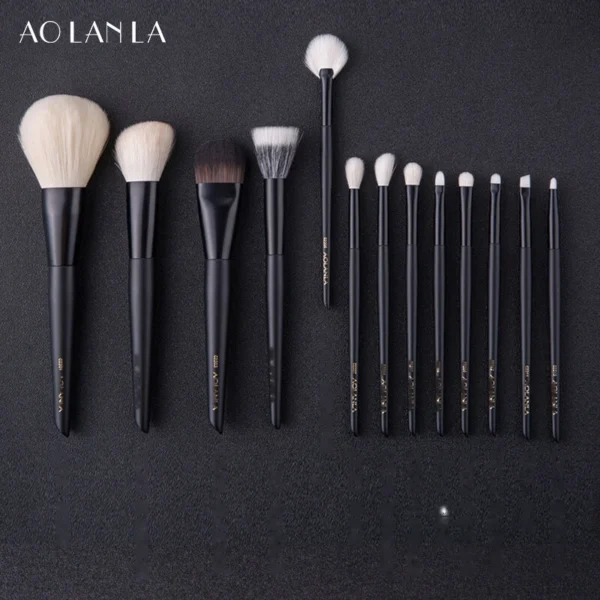 AOLANLA Black13 thirteen original brush shapes